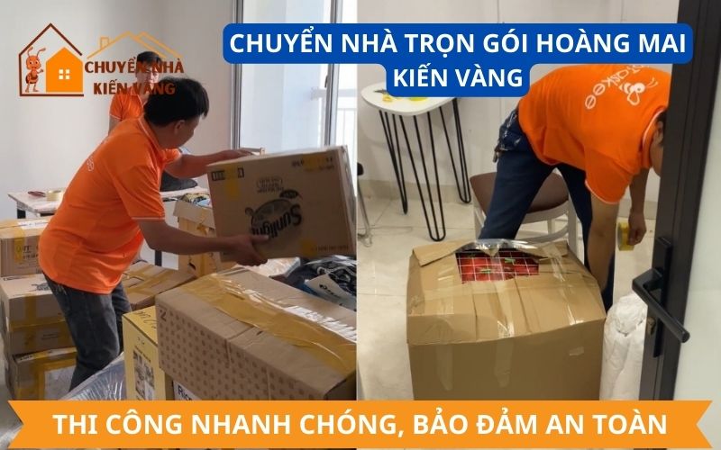 Dịch vụ chuyển nhà trọn gói tại Hoàng Mai chuyên nghiệp