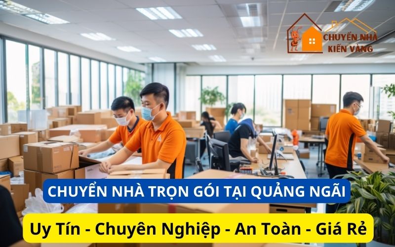 Dịch vụ chuyển nhà trọn gói tại Quảng Ngãi