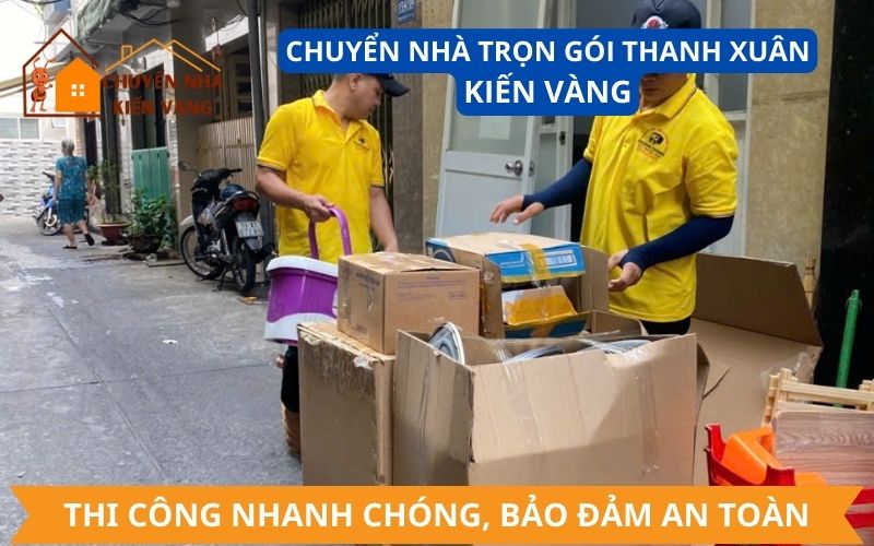 Dịch vụ chuyển nhà trọn gói tại Thanh Xuân giá rẻ